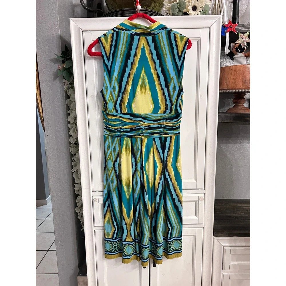 Classy Business Casual Office Attire Sleeveless Dress 6 Summer Spring Stretchy